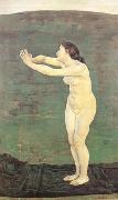 Ferdinand Hodler Communion with the Infinite (mk19) oil on canvas